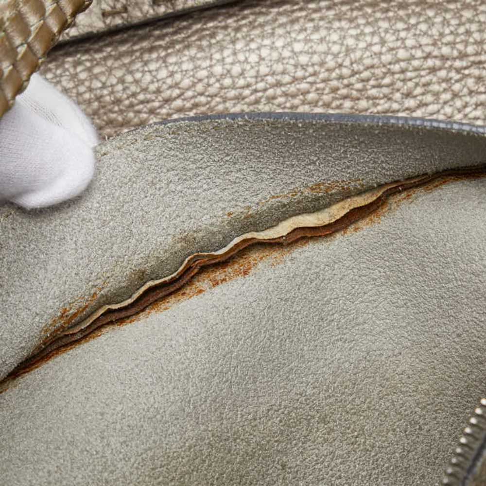 Leather Selleria Hobo Bag - '10s - image 6