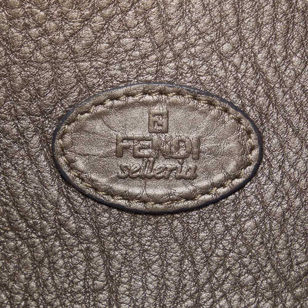 Leather Selleria Hobo Bag - '10s - image 8