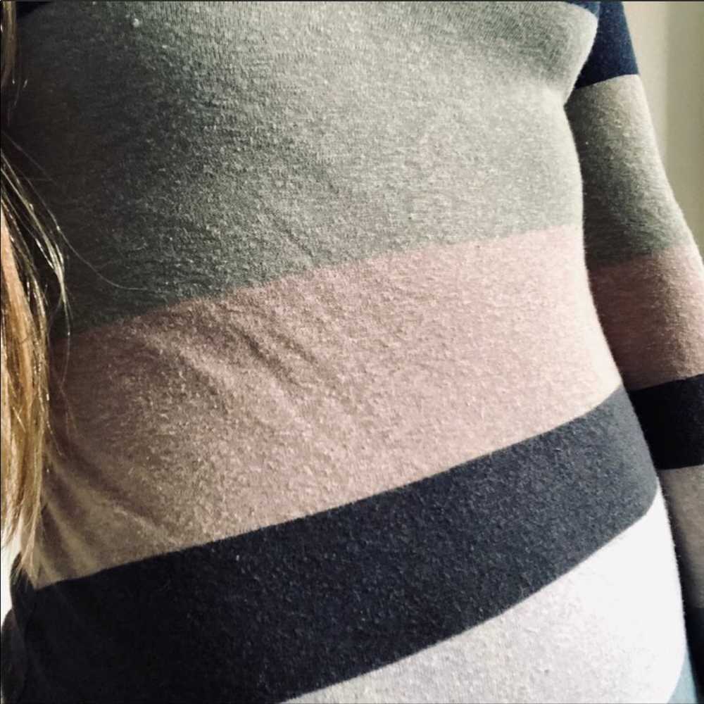 ANTHROPOLOGIE SPLENDID Blue Pink Tan Grey Striped… - image 5