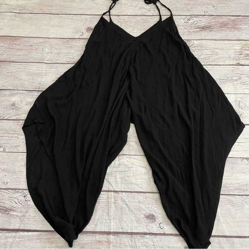 Free People El Porto Jumpsuit Black Rare HTF size… - image 10