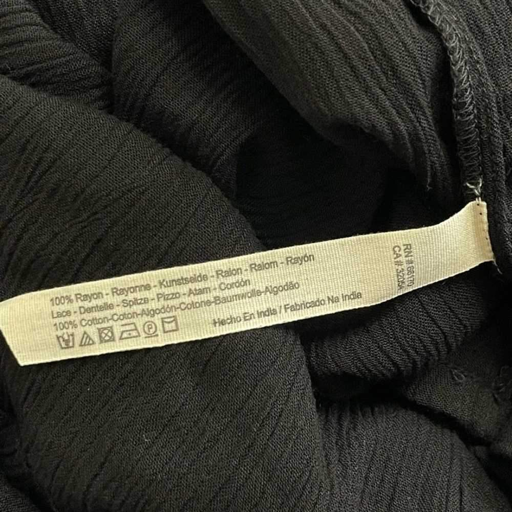 Free People El Porto Jumpsuit Black Rare HTF size… - image 8