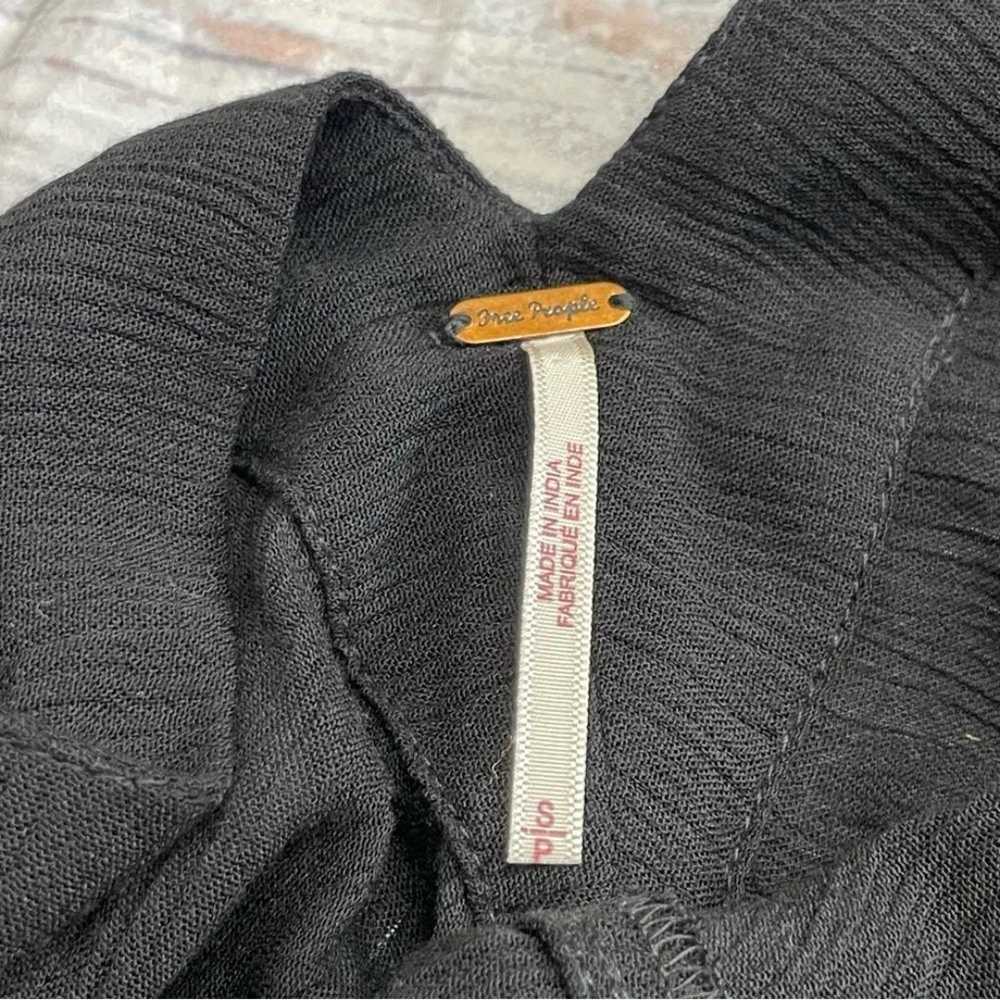 Free People El Porto Jumpsuit Black Rare HTF size… - image 9