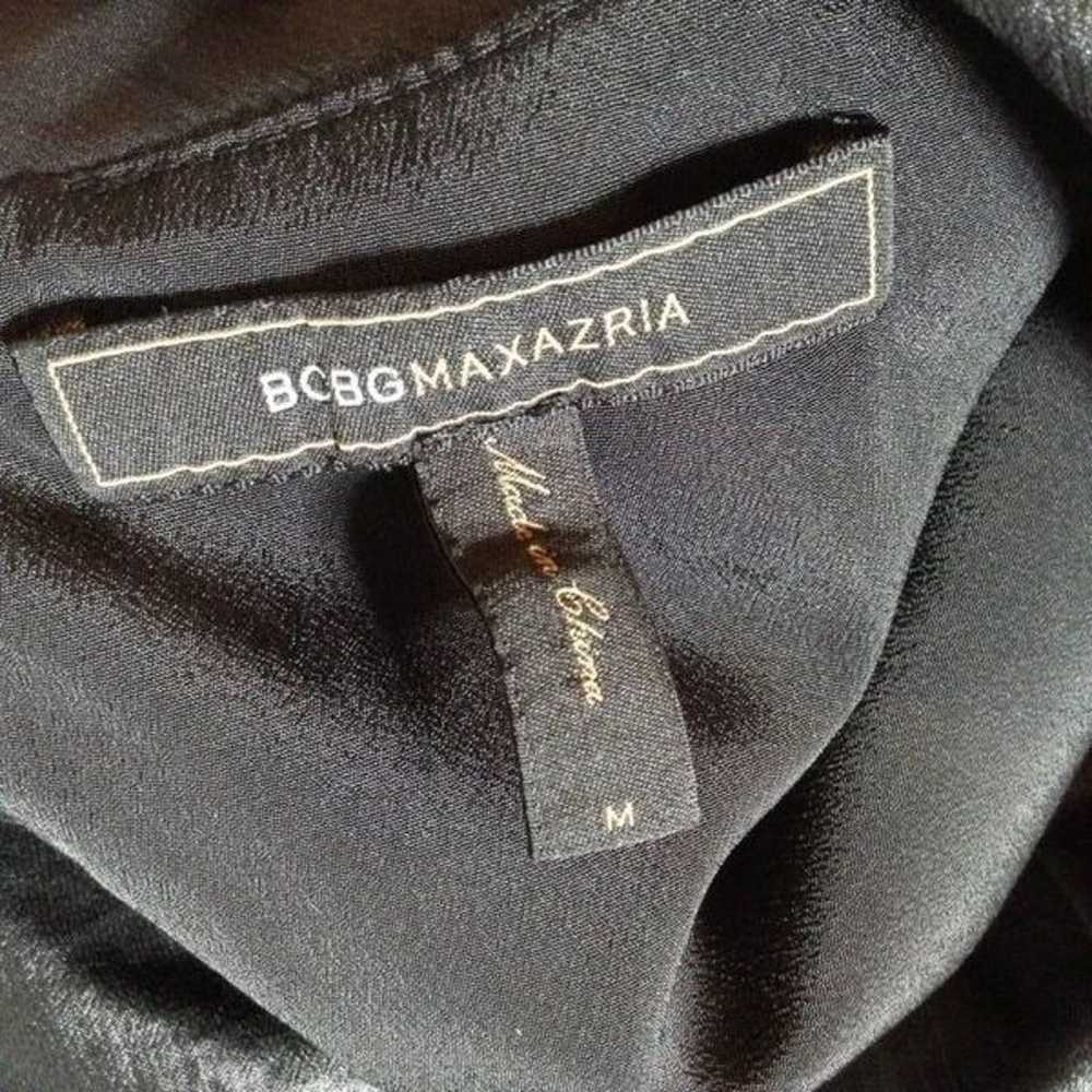 BCBGMAXAZRIA Black Shift Dress Size Medium Keyhol… - image 7