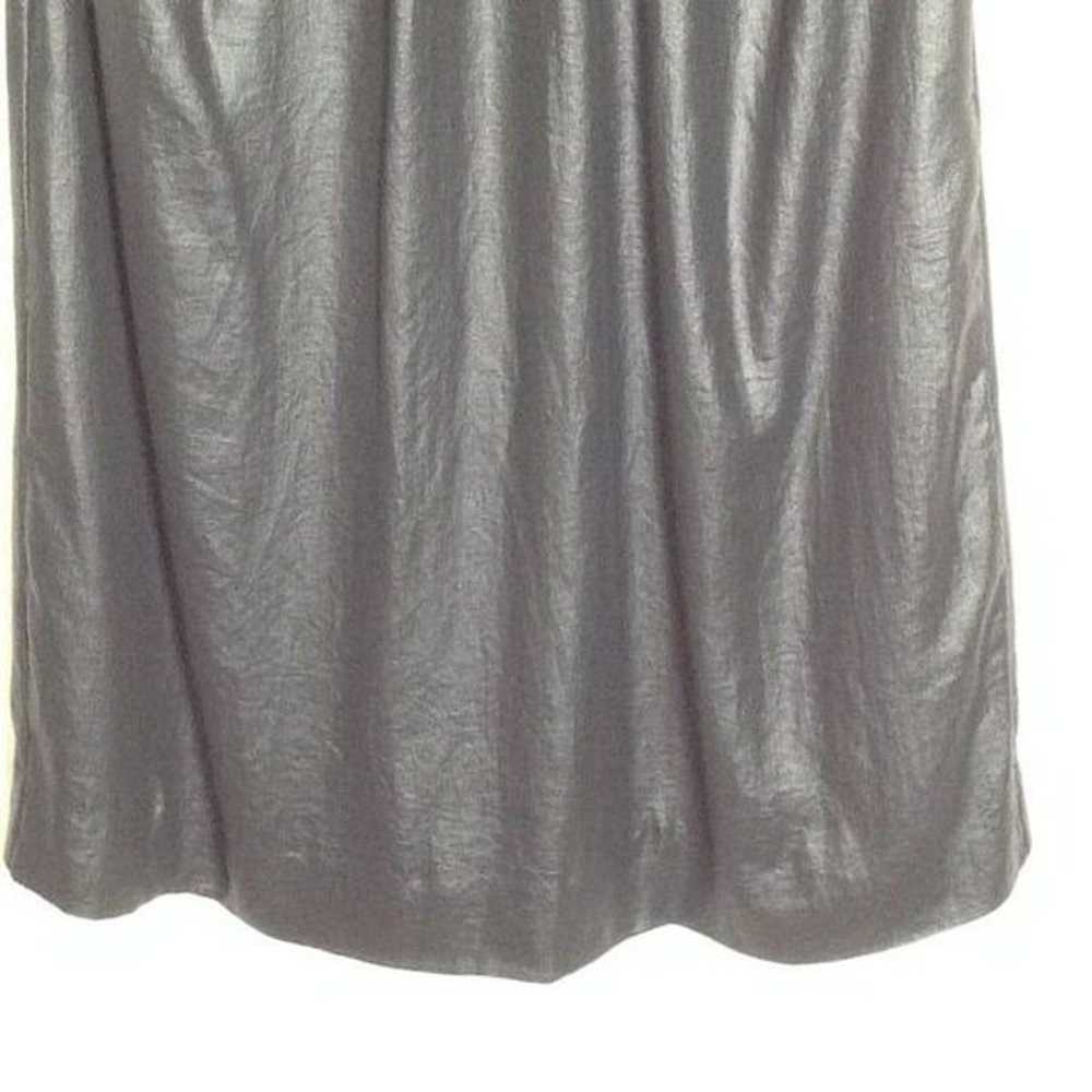 BCBGMAXAZRIA Black Shift Dress Size Medium Keyhol… - image 9