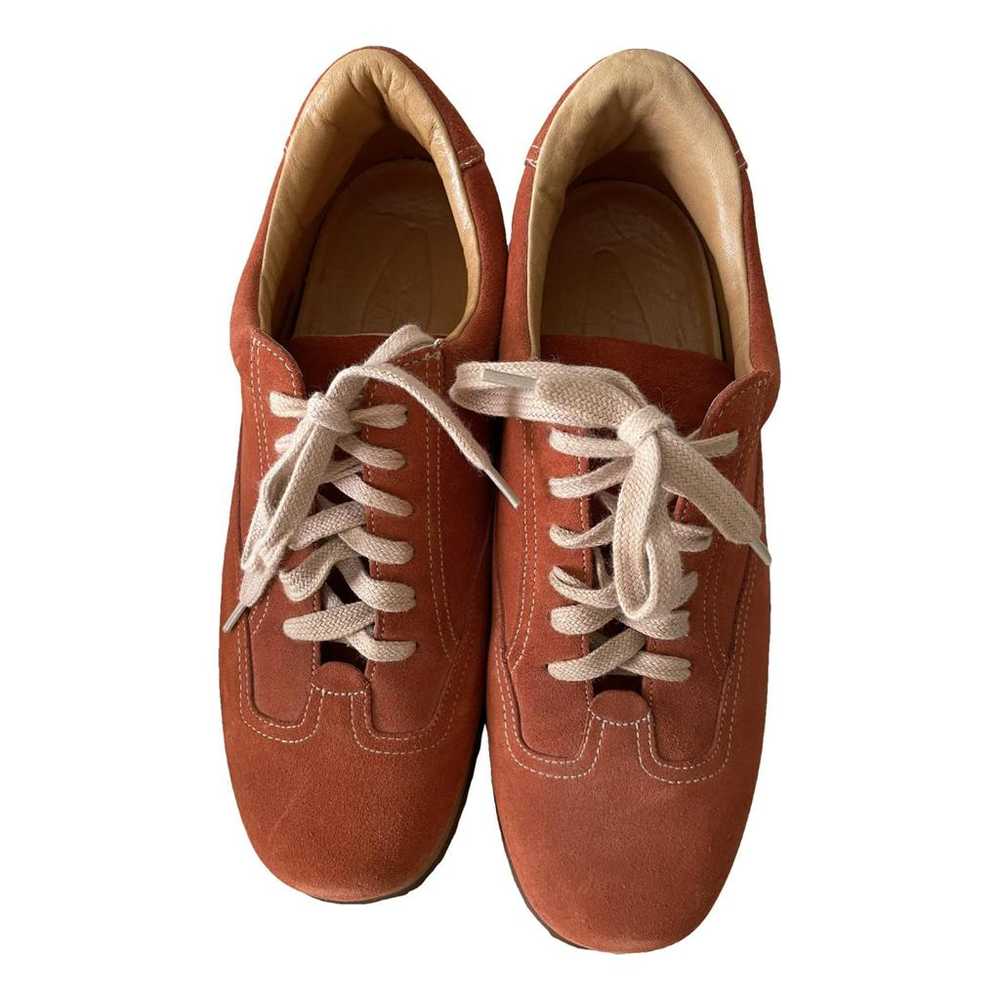 Santoni Leather trainers - image 1