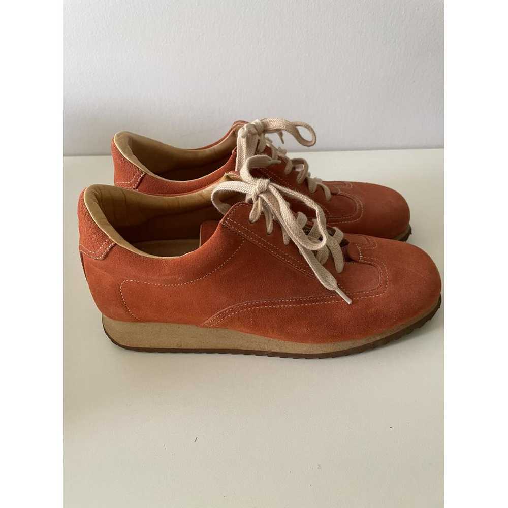 Santoni Leather trainers - image 2