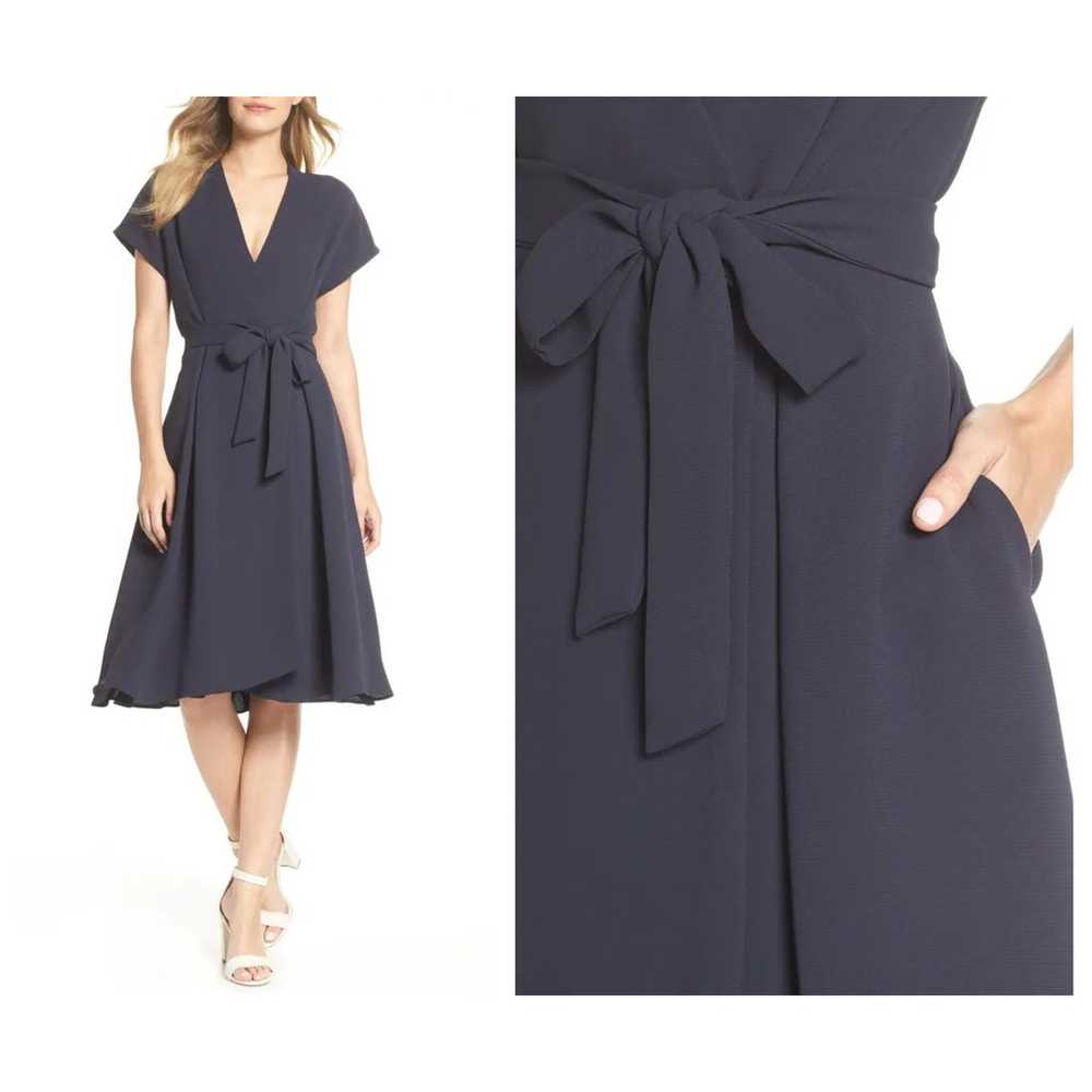 GAL MEETS GLAM COLLECTION Audrey Wrap Dress (4) - image 1