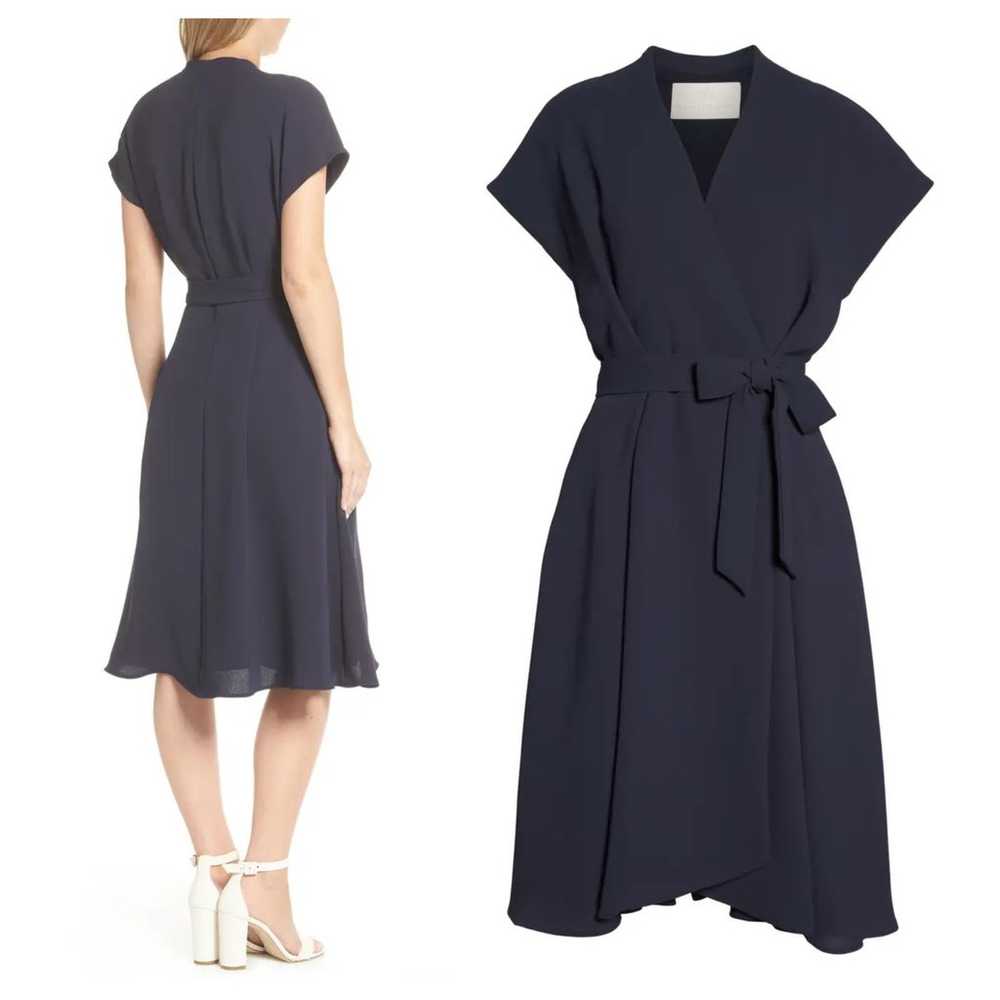 GAL MEETS GLAM COLLECTION Audrey Wrap Dress (4) - image 2