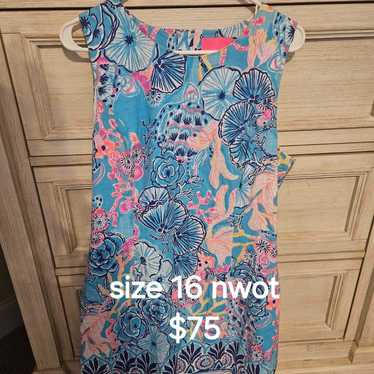 Lilly pulitzer size 16 nwot dress