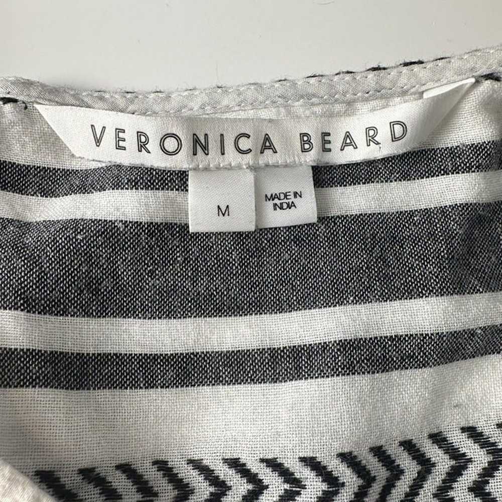 Veronica Beard Bayleise Long Sleeve Romper Printe… - image 10