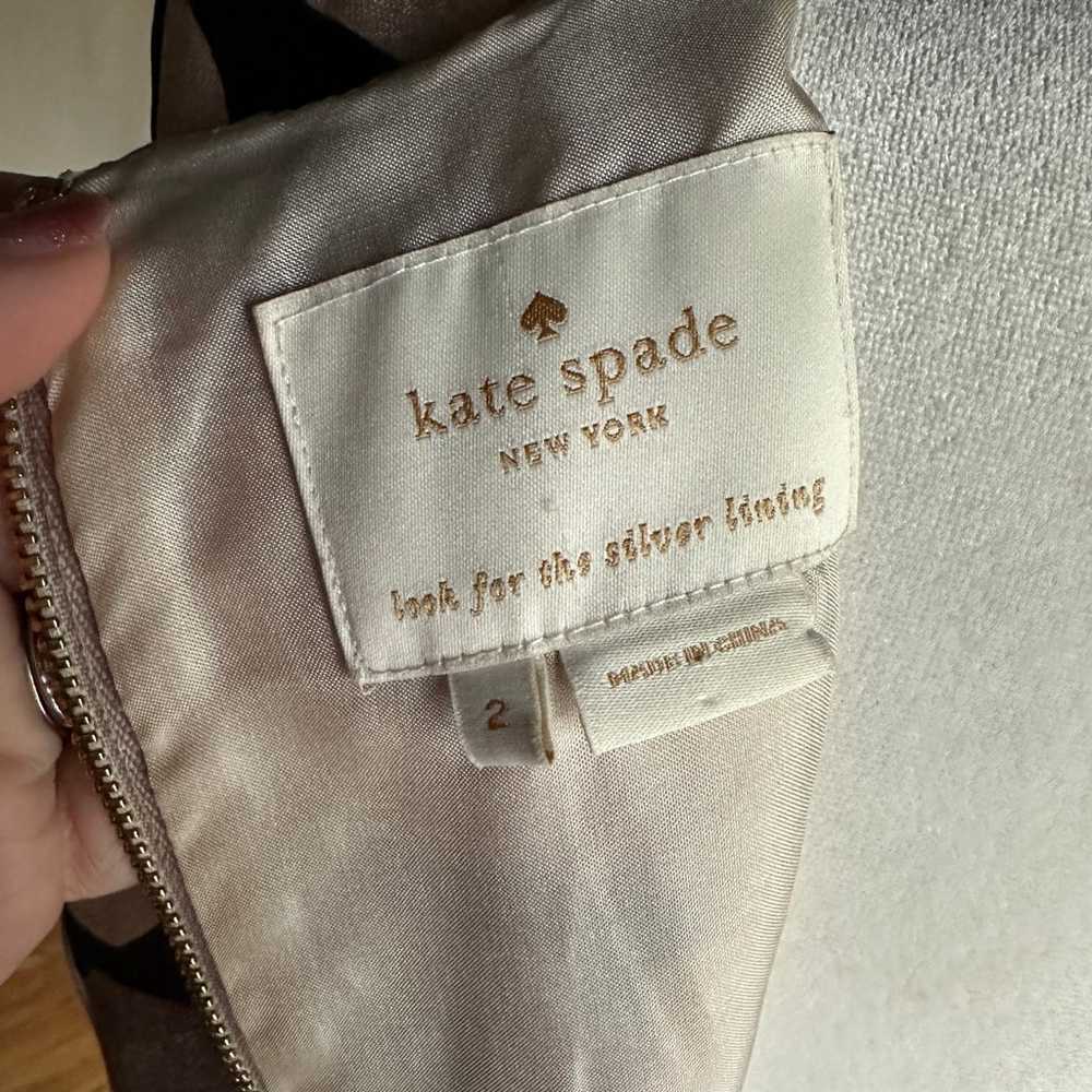 KATE SPADE | Deca Rose Della Silk Cotton Sheath N… - image 4