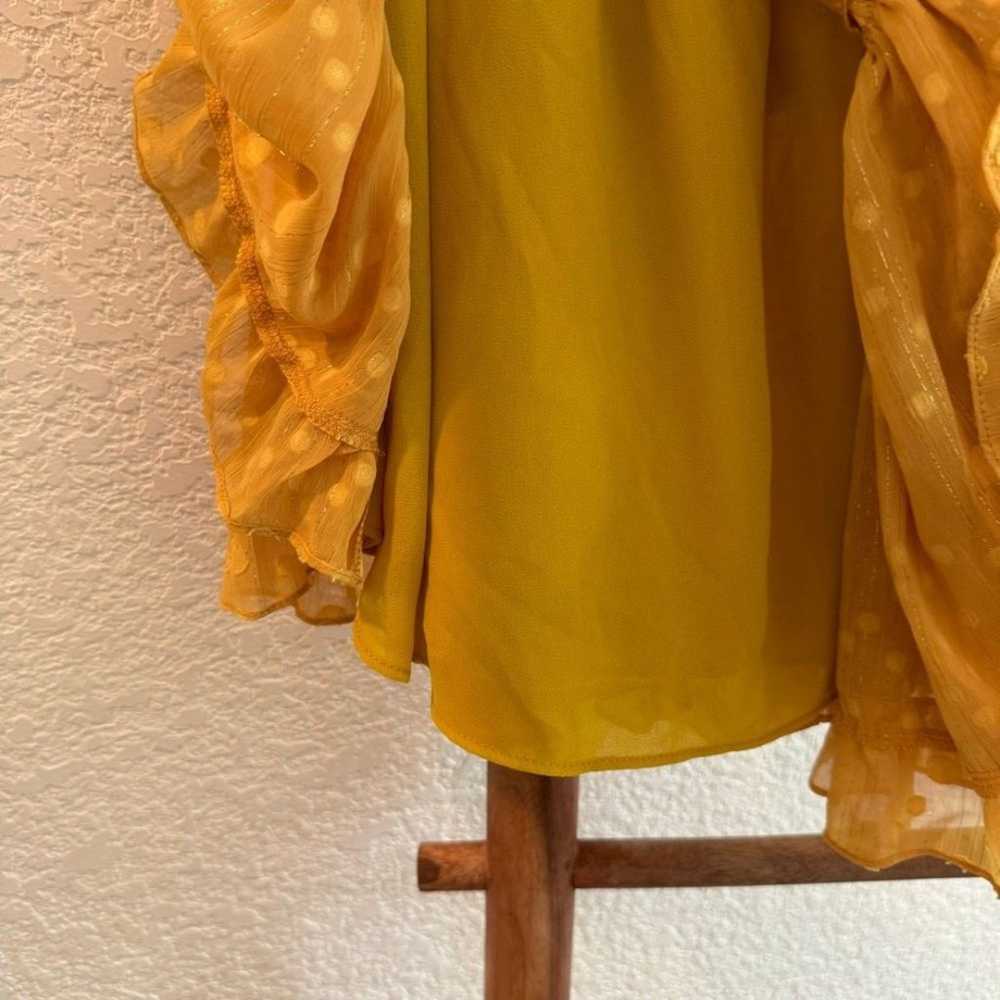 Misa Los Angeles Lilian Mini Dress in Saffron Yel… - image 12