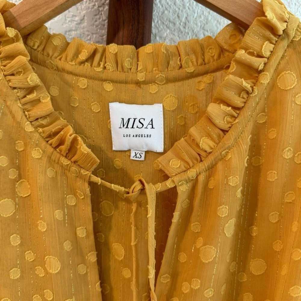 Misa Los Angeles Lilian Mini Dress in Saffron Yel… - image 5