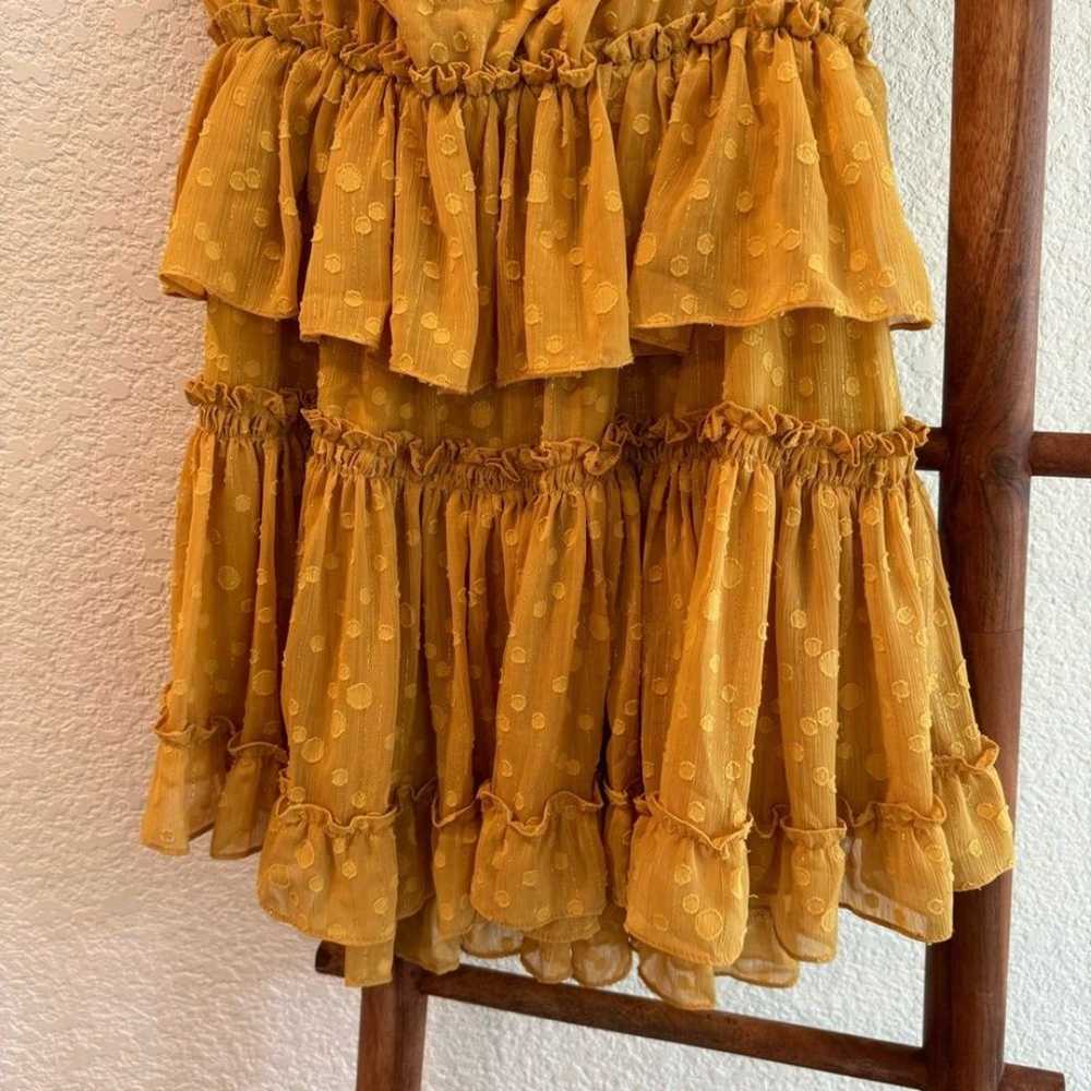 Misa Los Angeles Lilian Mini Dress in Saffron Yel… - image 9