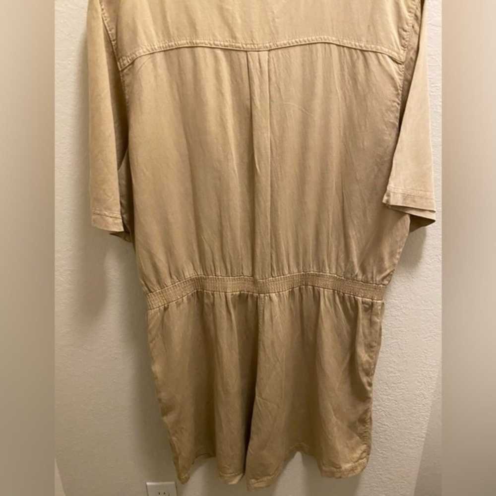 Faherty Arlie Day Romper In Summer Sand Size XXL - image 10