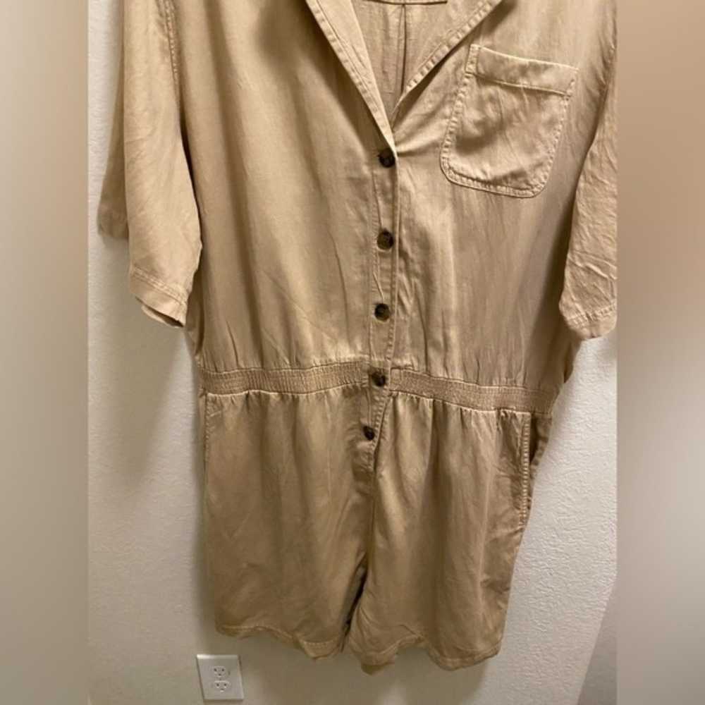 Faherty Arlie Day Romper In Summer Sand Size XXL - image 6