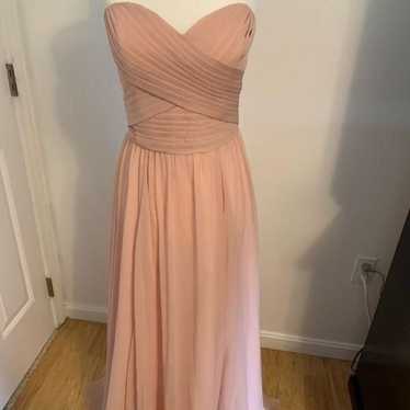 Bridesmaids dress pink size 10