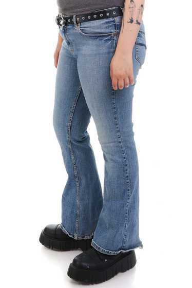 Vintage Y2K Aurora Denim Flare Jeans - XL/2X