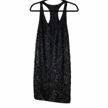 ELISE OVERLAND Black Sequin Mini Dress 2