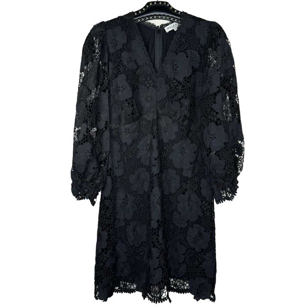 Hale Bob Mellea Lace Dress Black Medium NWOT - image 2