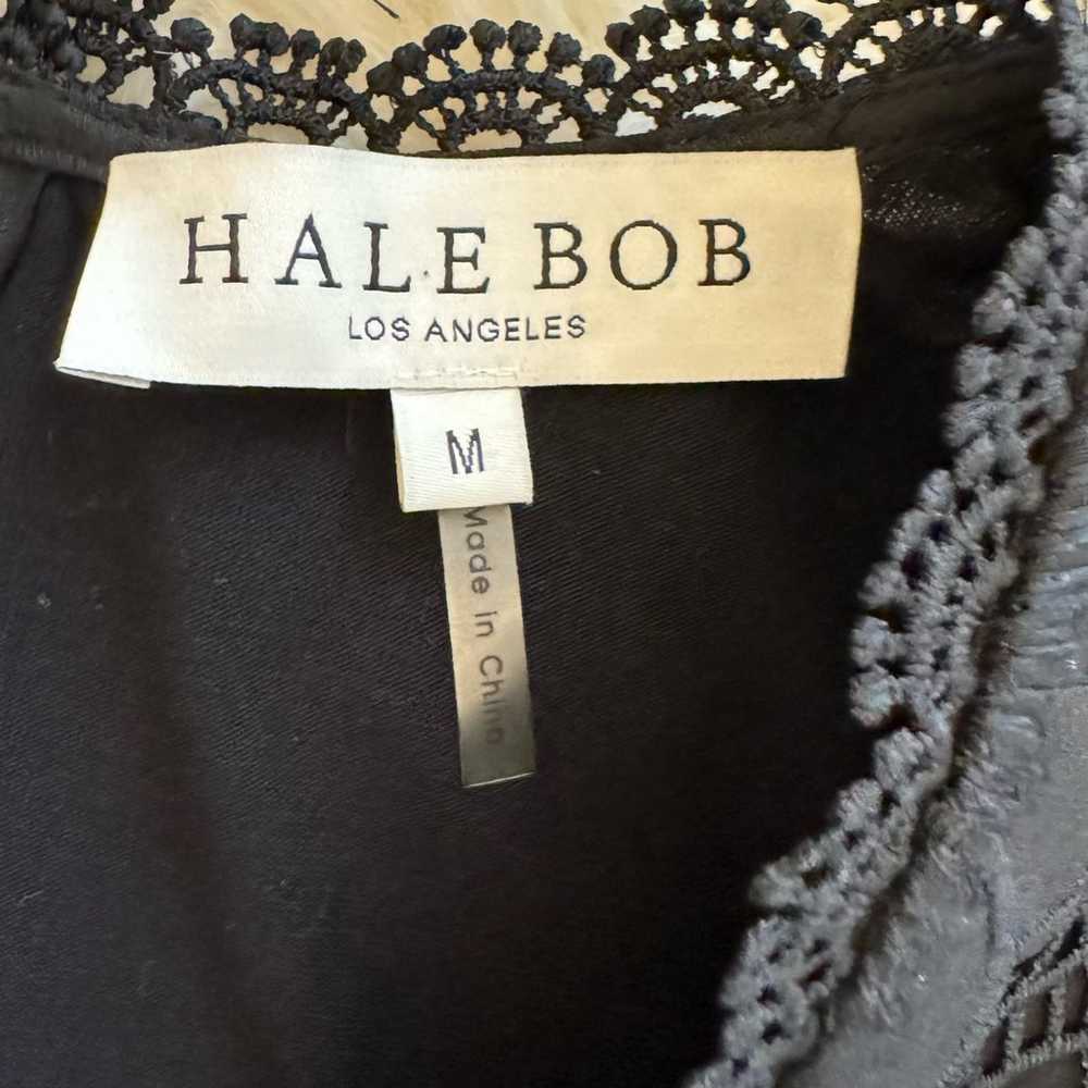 Hale Bob Mellea Lace Dress Black Medium NWOT - image 8