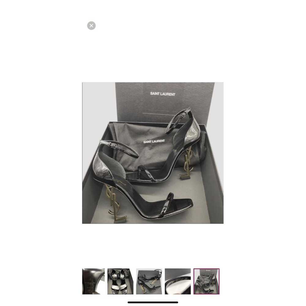 Saint Laurent Patent leather sandal - image 8