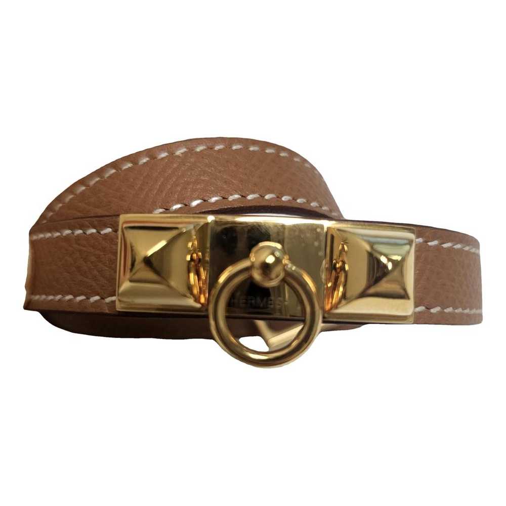 Hermès Rivale leather bracelet - image 1