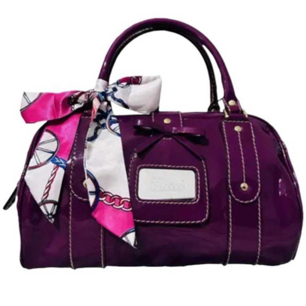 Gucci Boston patent leather handbag - image 2