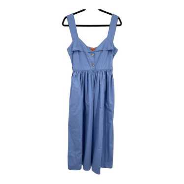 Stine Goya Dress Stine simple midi sleeveless blue
