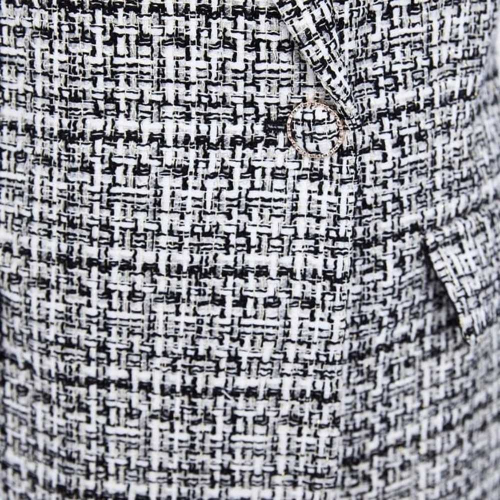 Zara Woman Tweed Black and White Jumpsuit Romper … - image 8