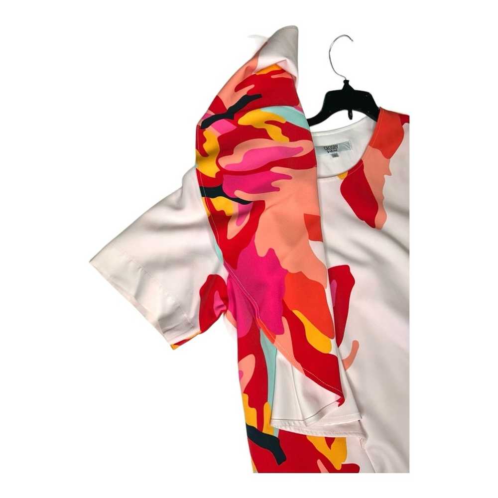 Crosby by Mollie Burch Red / Orange Floral Dress - image 11