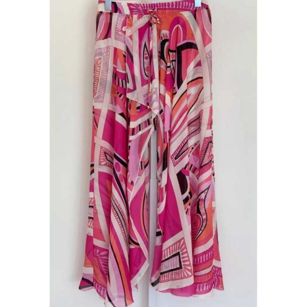 Emilio Pucci Silk maxi skirt - image 4