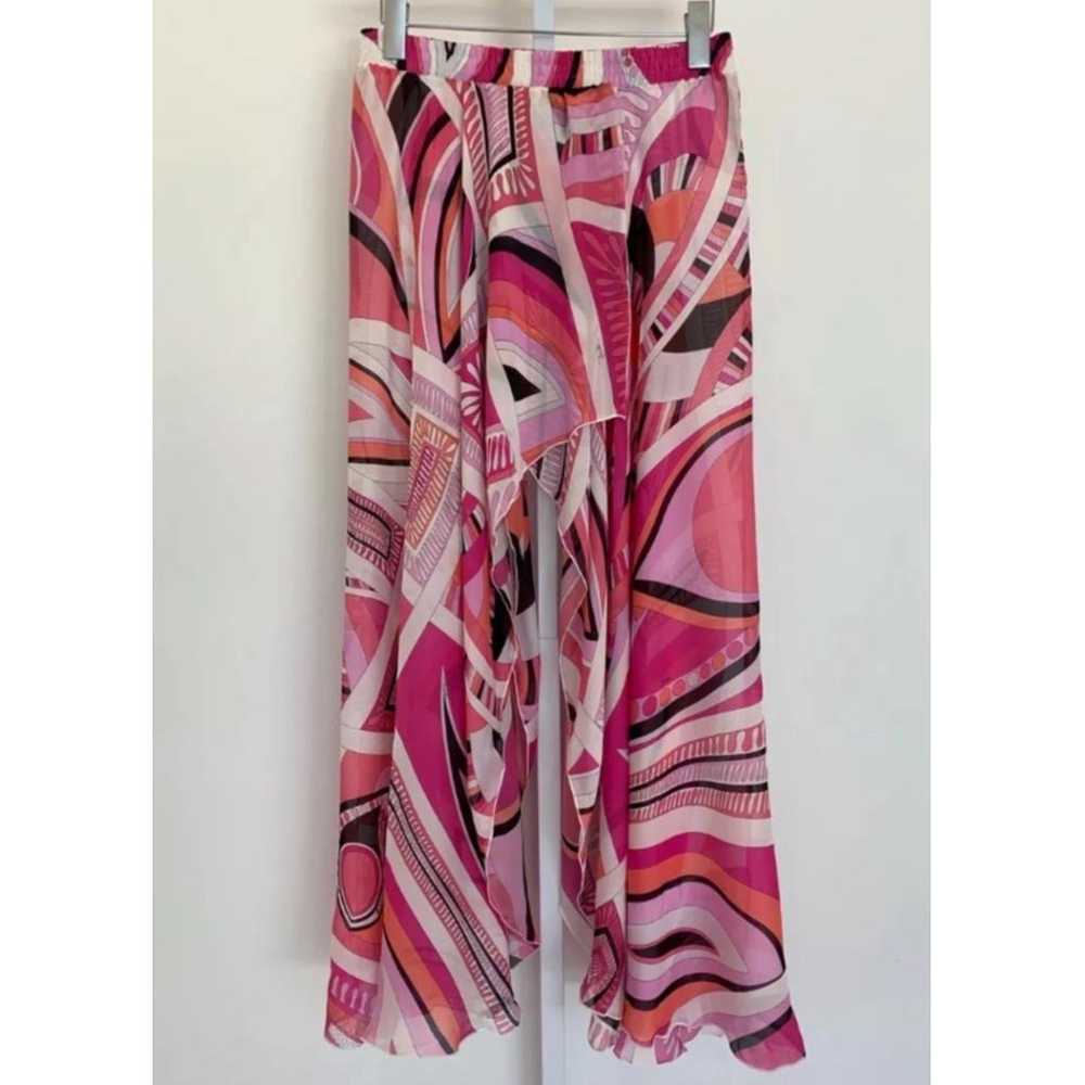 Emilio Pucci Silk maxi skirt - image 9