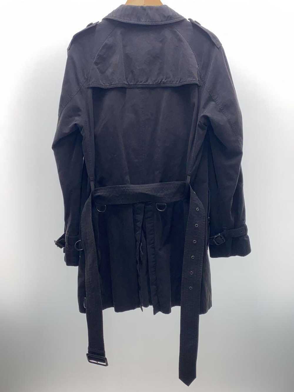 Burberry London Trench Coat 42 Cotton Blk Plain M… - image 2