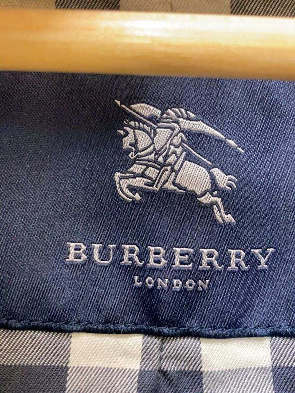 Burberry London Trench Coat 42 Cotton Blk Plain M… - image 3