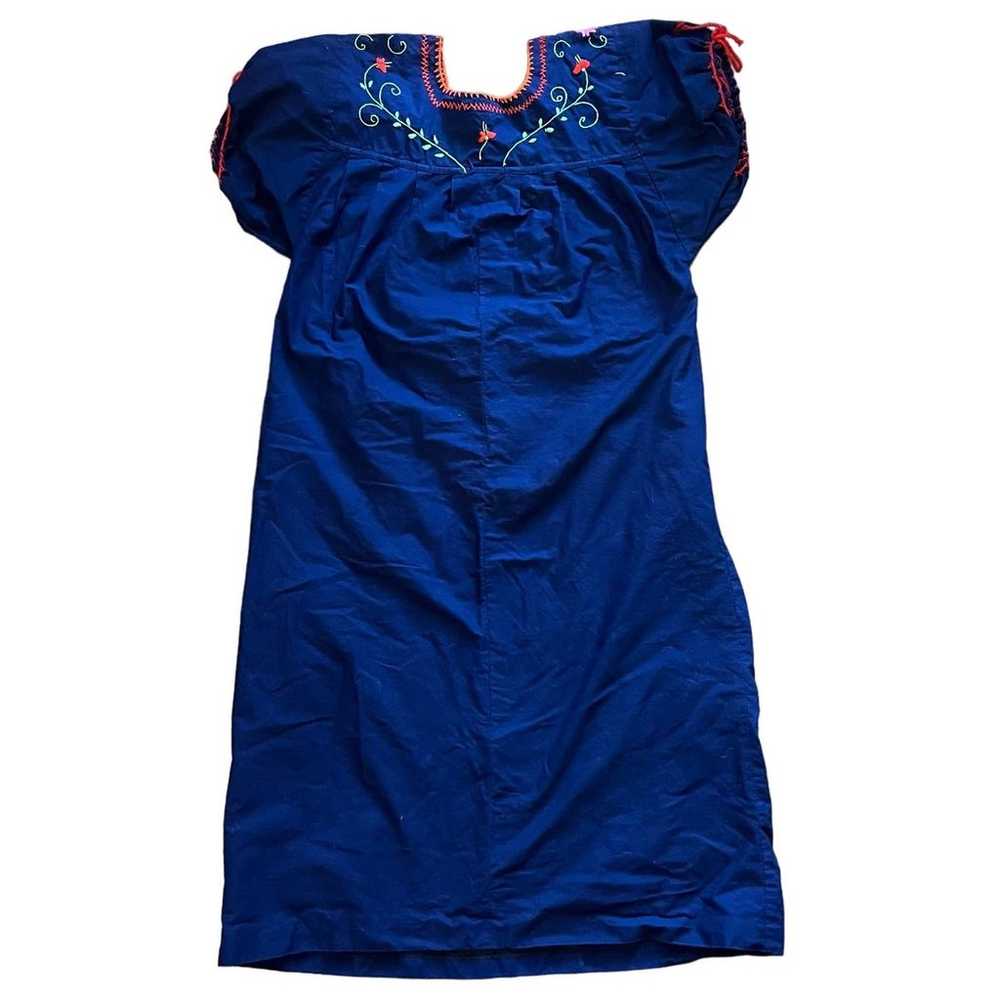 Margarita Dress Womens Small Embroidered Art You … - image 2