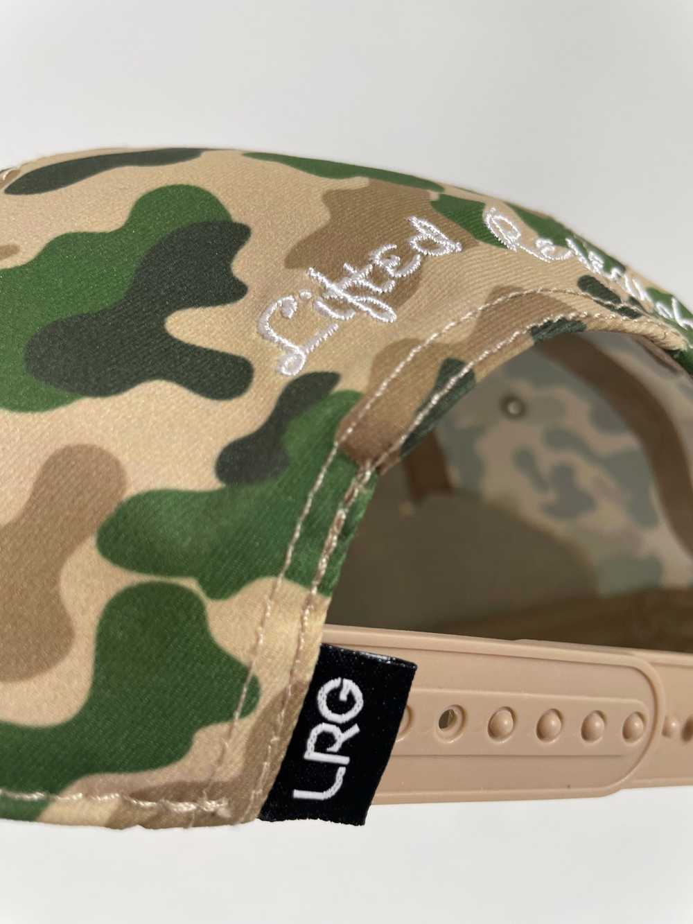 LRG Camo Snapback Hat - image 4