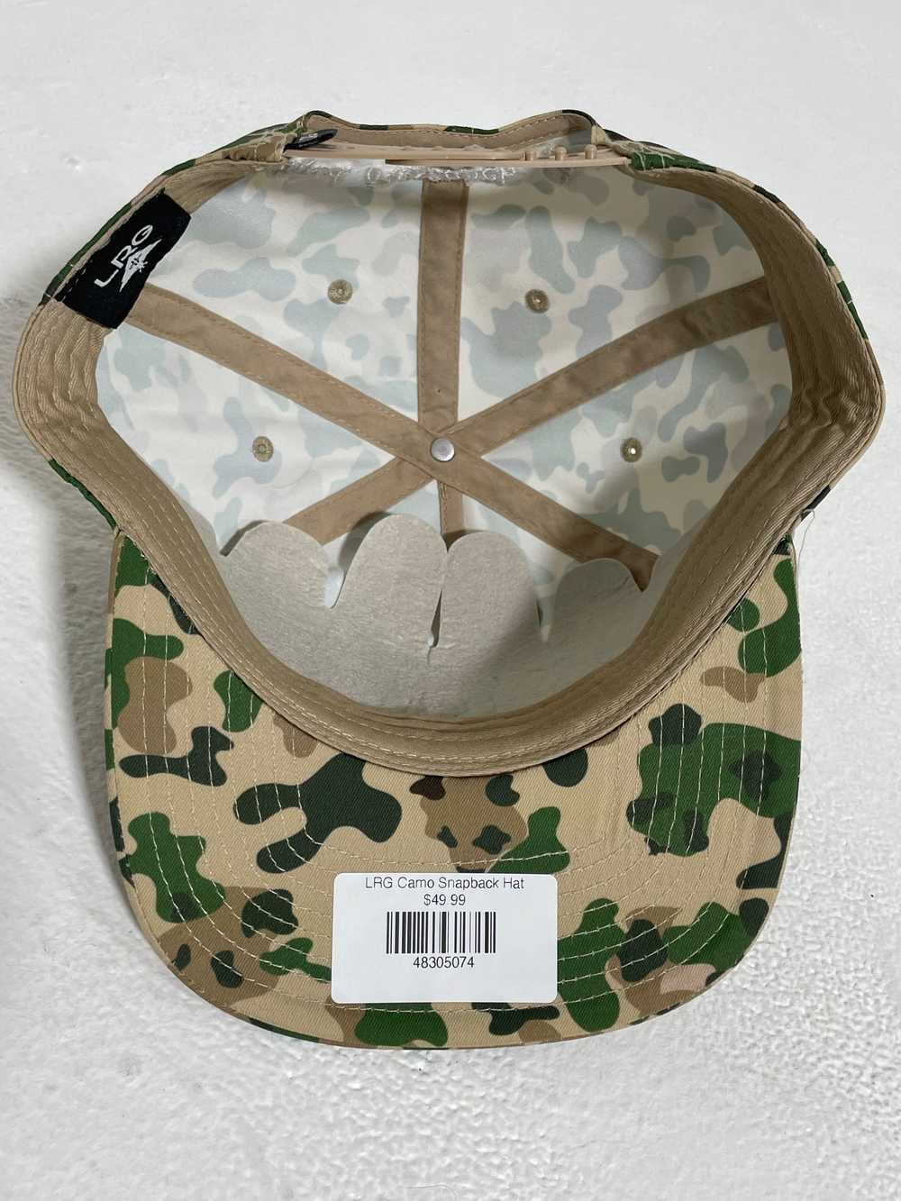 LRG Camo Snapback Hat - image 6