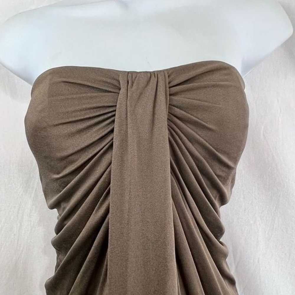 European designer Jay Ahr strapless mini dress, m… - image 2