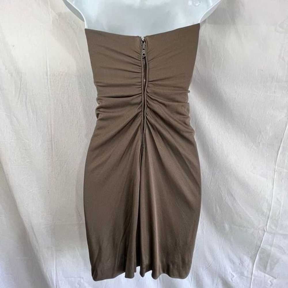 European designer Jay Ahr strapless mini dress, m… - image 3