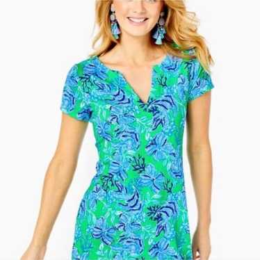 Lilly Pulitzer UPF 50+ Sophiletta Dress, Keepin i… - image 1