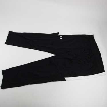 Under Armour Athletic Pants Men's Black/White Used - image 1