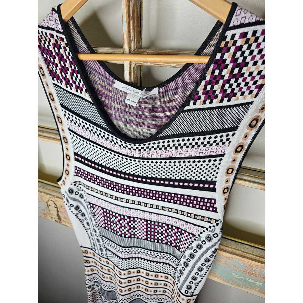 NWOT Diane Von Furstenberg Kleid IM Bodycon Stil … - image 3