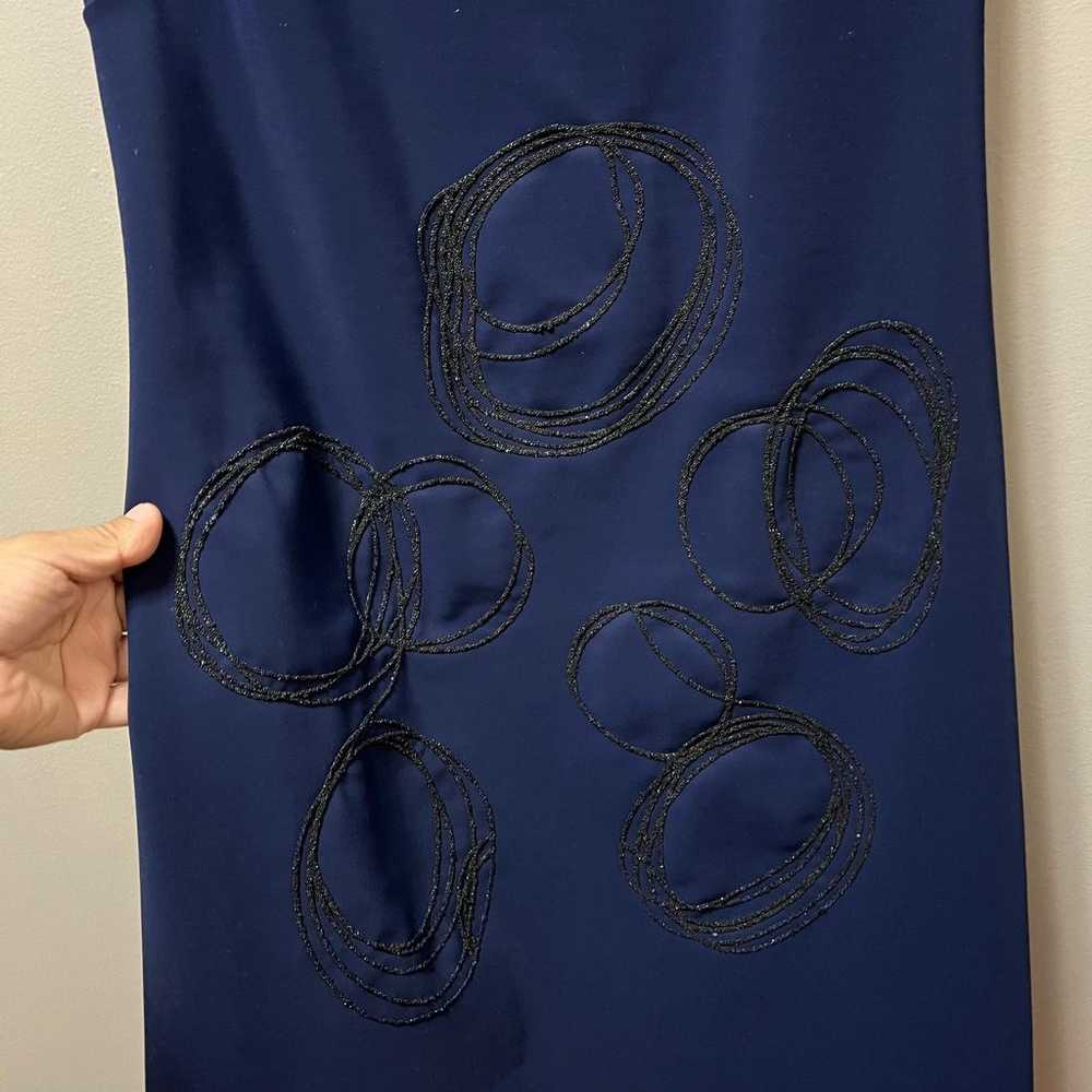 Chiara Boni Women’s Navy Sleeveless dress size 44… - image 2
