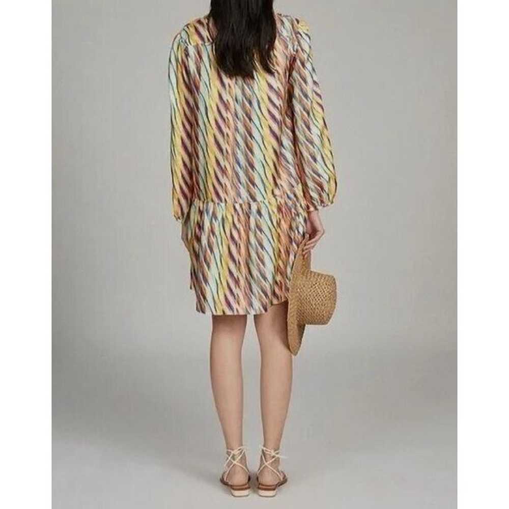 Saloni Women's Yellow Jas Silk Long Sleeve Mini D… - image 4