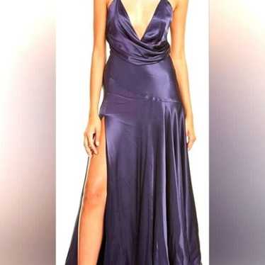 Fame and Partners Deep Purple Formal Gown - US4