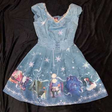 Disney Secret Honey Frozen Anna Elsa Adult Dress … - image 1