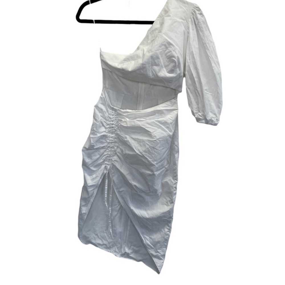 Revolve Sau Lee Dress 2 Jolene White Poplin One S… - image 3