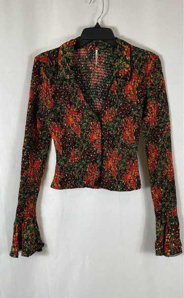 Free People Floral Blouse - Size Small