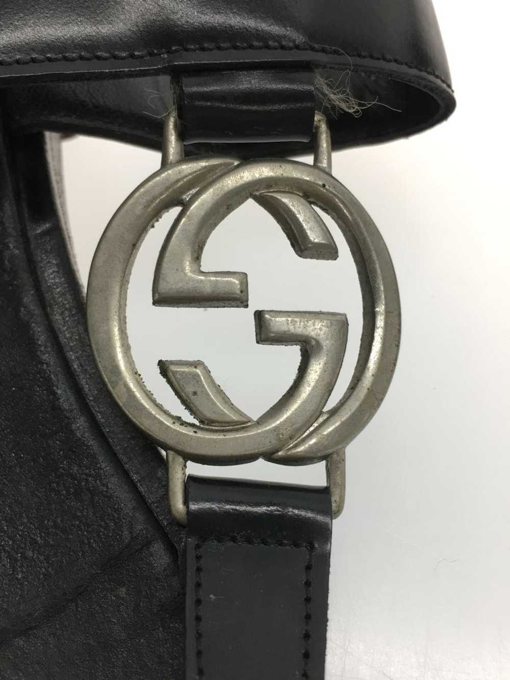 Gucci Sandals/42.5/ /Black/Leather/Logo/Belt/Ankl… - image 6